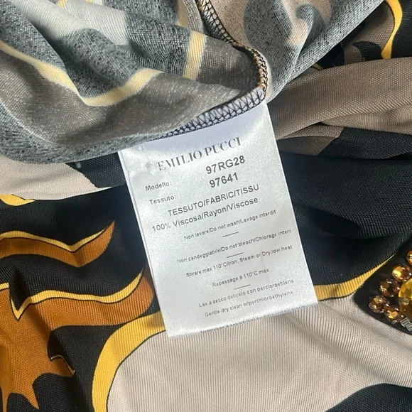 SOLD - DO NOT PURCHASE - Emilio Pucci Abstract Dress - Picture 8 of 8